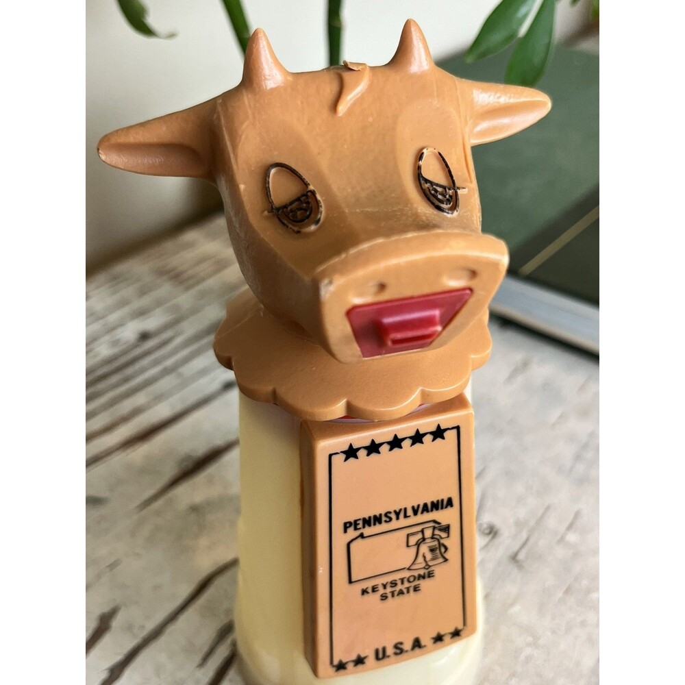 Rare Whirley Industries 1960 - 1970's Moo-Cow Pennsylvania Creamer / Country - Picture 2 of 11